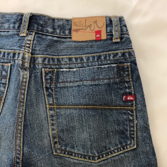 Boys Sz 18 Quick silver jean shorts - Picture 4 of 6